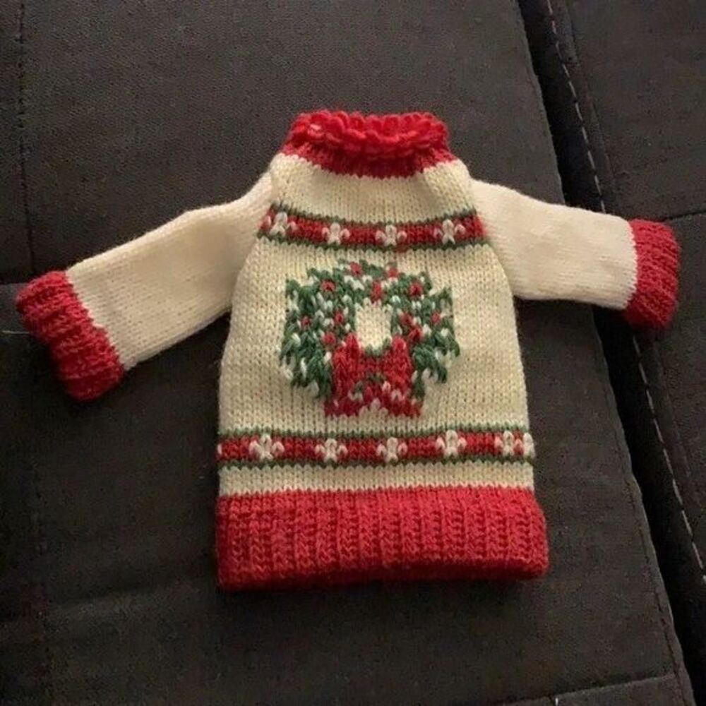 Wine bottle sweater